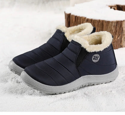 Waterproof Warm Snow Boots -Blue