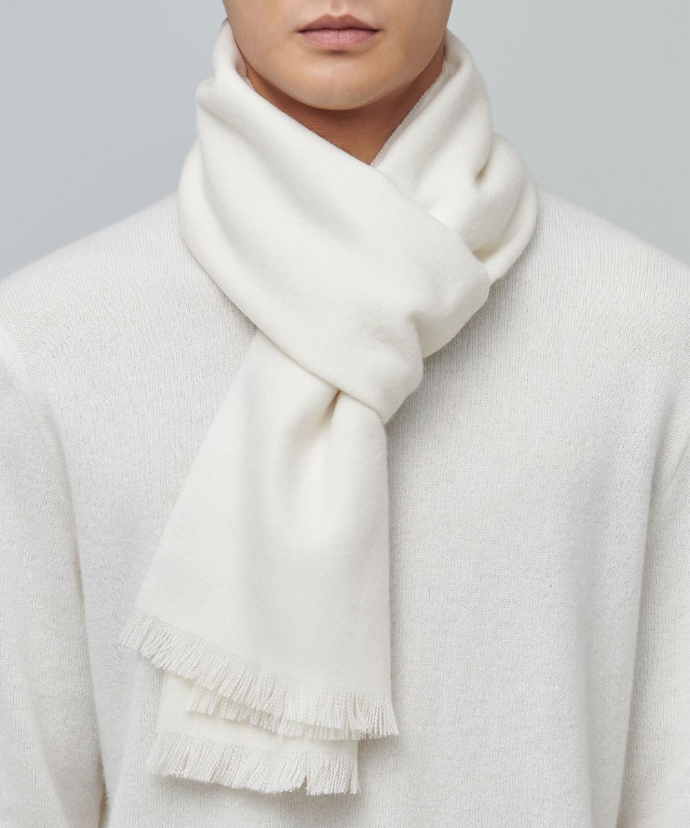 Timeless Cashmere Scarf - Cream