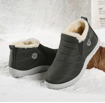 Waterproof Warm Snow Boots -Green