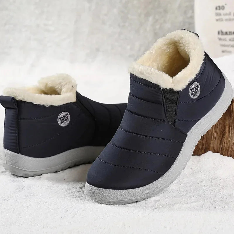 Waterproof Warm Snow Boots -Blue