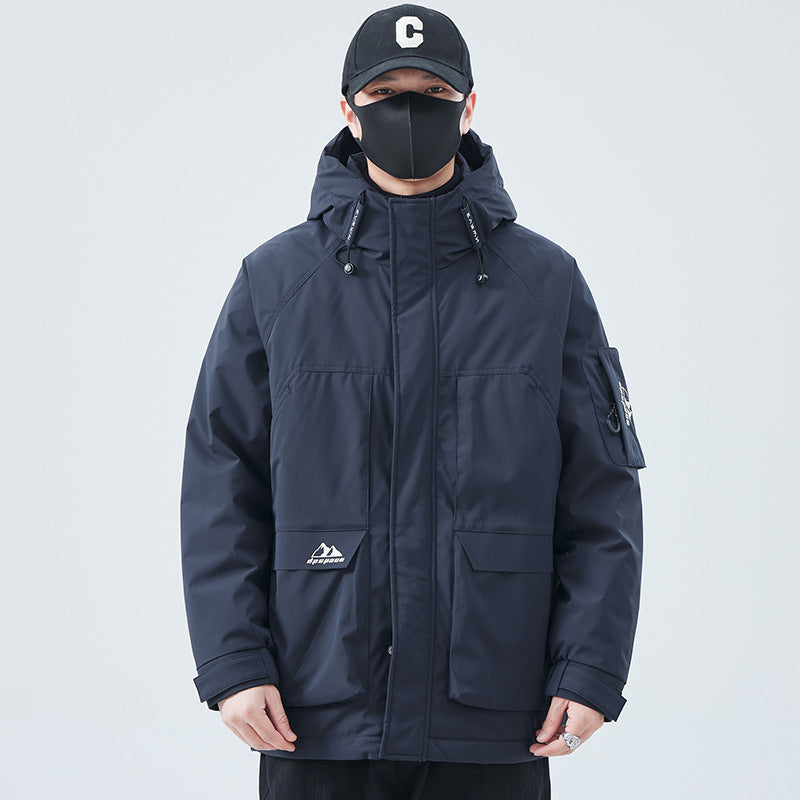 The Goram Down Jacket -Navy